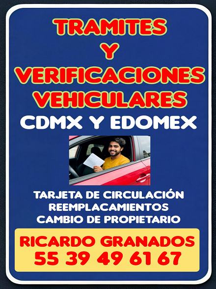 TRAMITES VEHICULARES